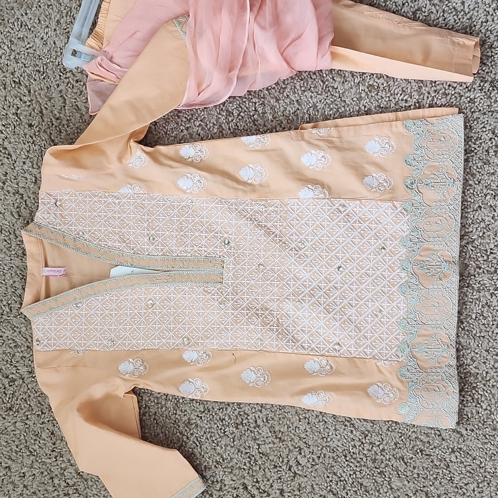 Kids shalwar kameez 3 piece suit Eid Party Holidays